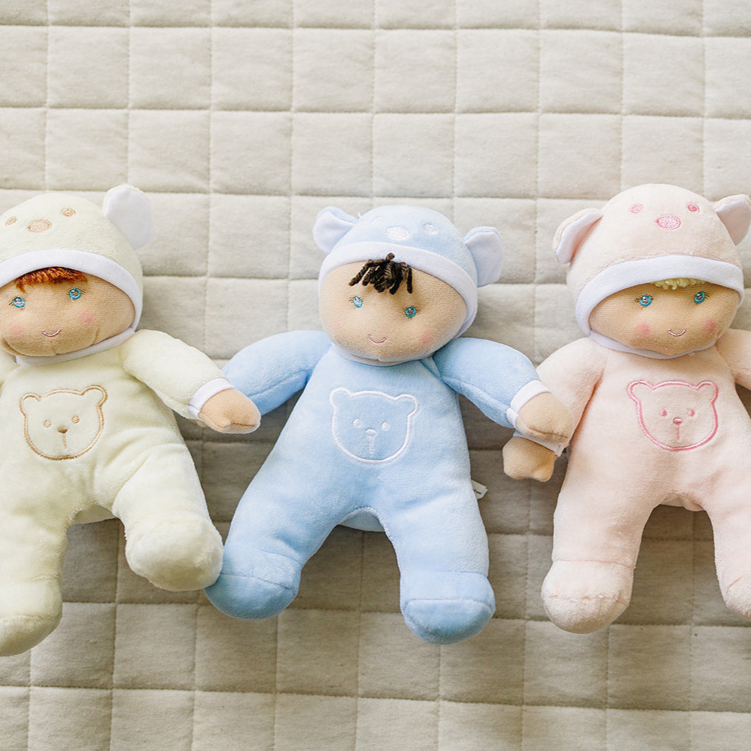 Plush Sleeper Dolls with Rattle Collection