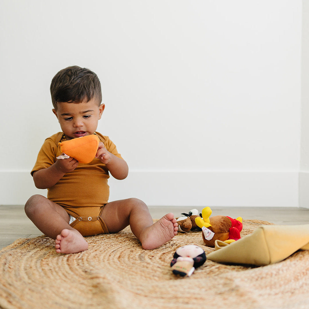 My Baby's First Thanksgiving Holiday Fill and Spill Toy Playset with 4 ct SensoryToys