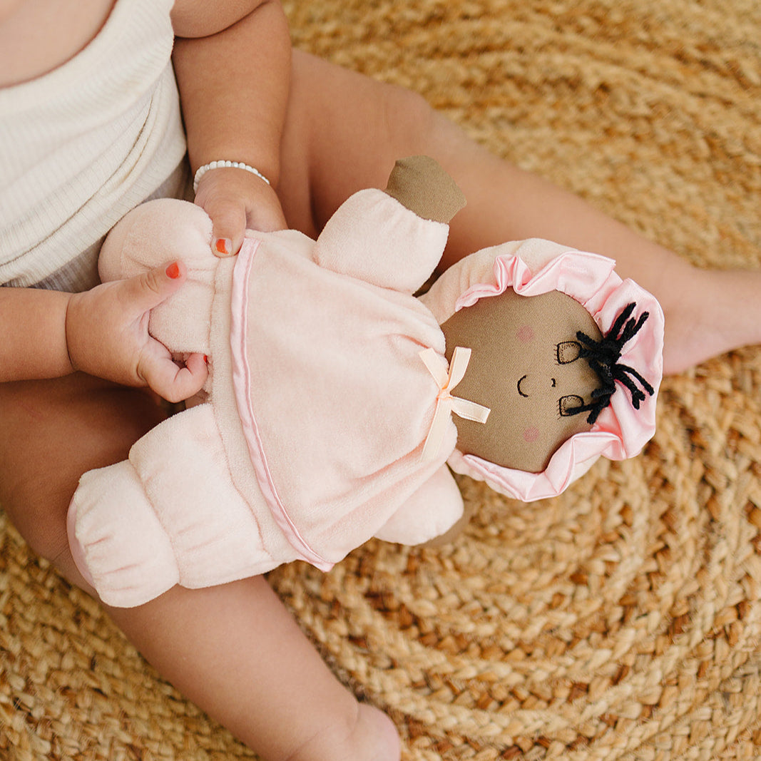 My First Baby Doll - Black Hair, Brown Skin