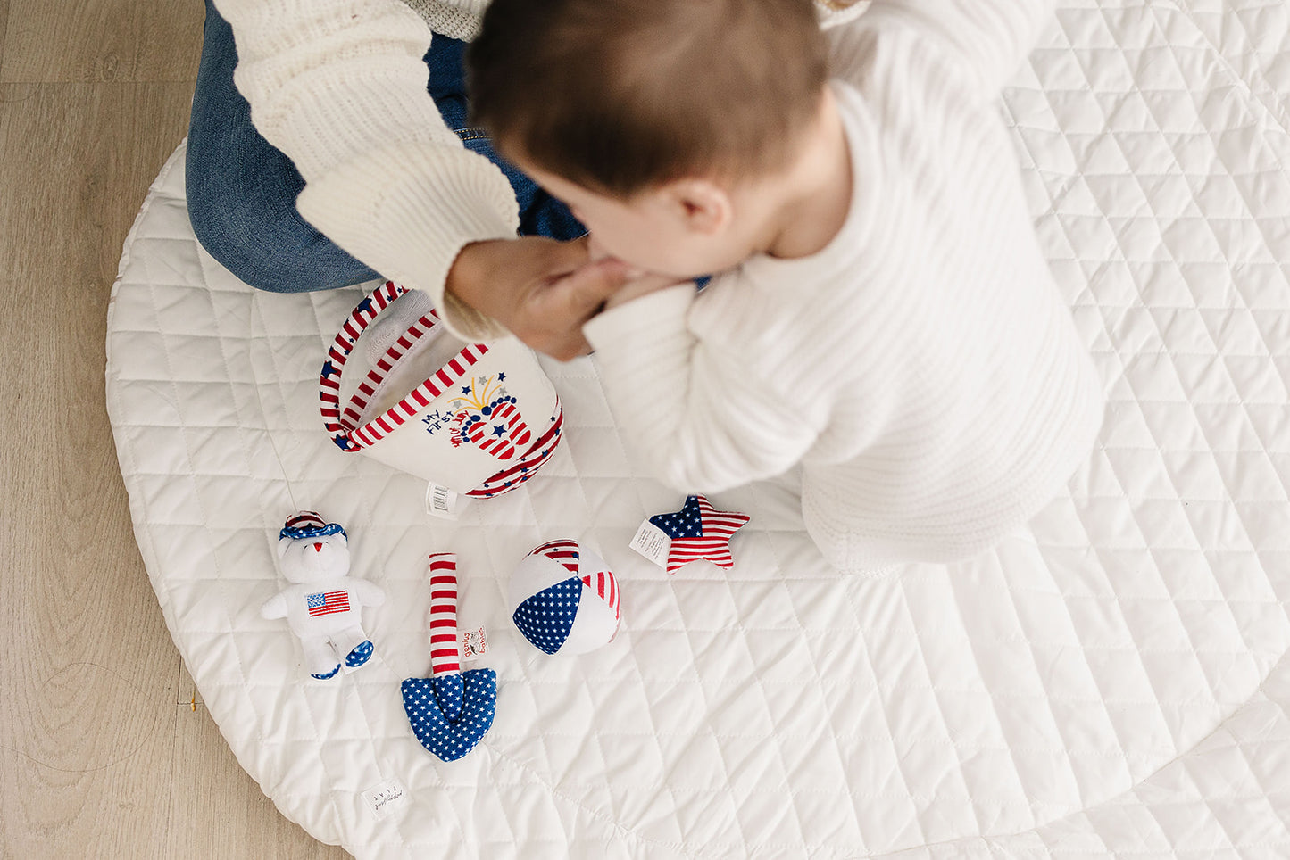 4th of July Soft Sand Bucket Playset