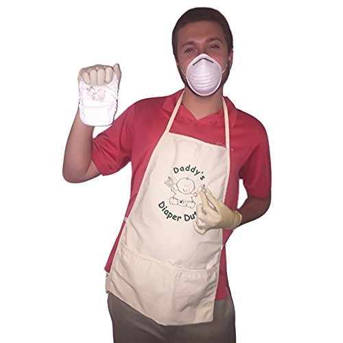 Daddy's Diaper Duty Apron - New Dad Gag Gift