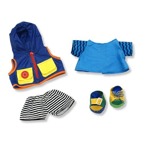 Learn to Dress Doll and Toy Mouse with Removable Clothes and Shoes for Fine Motor Skills