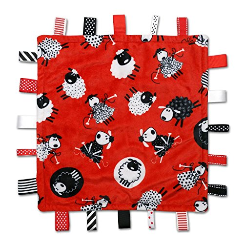 Reversible Sleepy Sheep Lovey (12" Square)