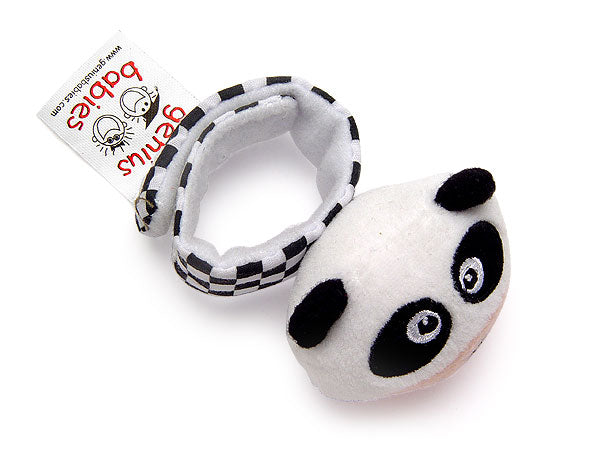 Panda Infant Toy Wrist Rattles Set