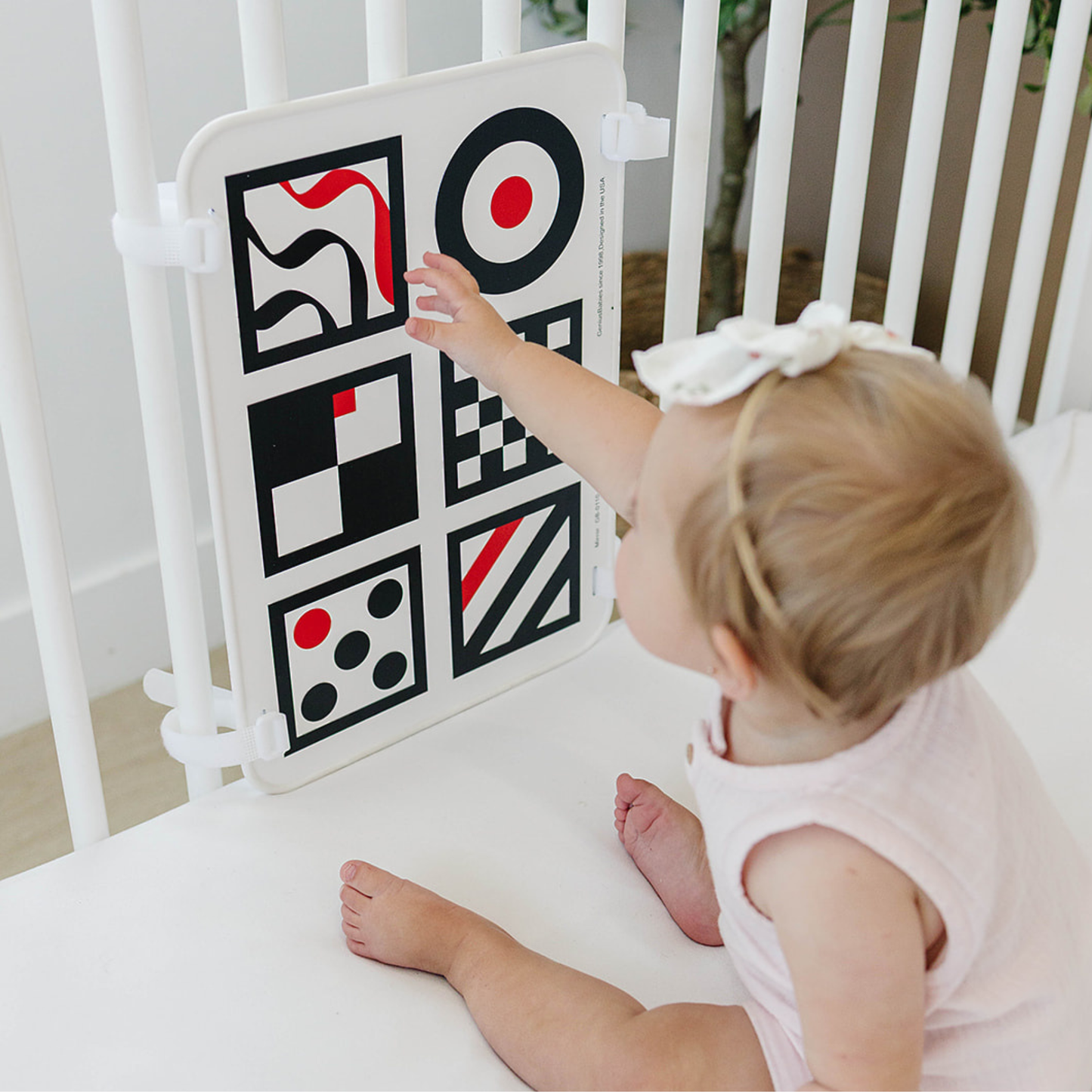 Large Double-Sided Baby Mirror with High Contrast Images