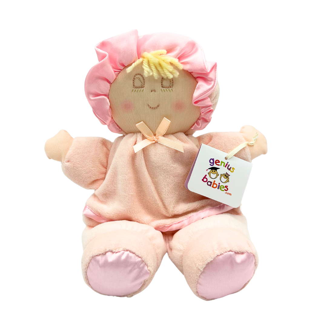 Classic So-Soft Baby Girl Doll Lovey (11")