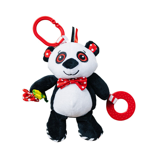 Panda Teether & Multi-sensory Plush Toy 
