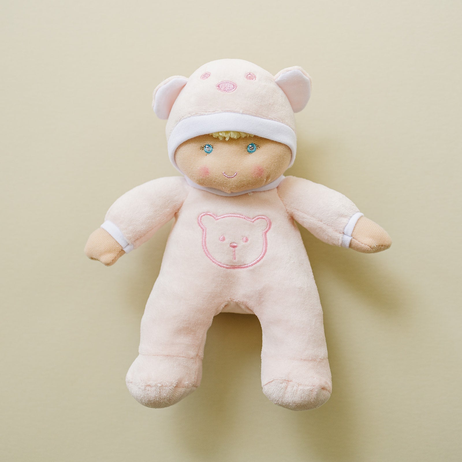 Pink Rattle Doll Baby Girl Doll with Rattle Inside | Pink | Genius Babies – Genius ...