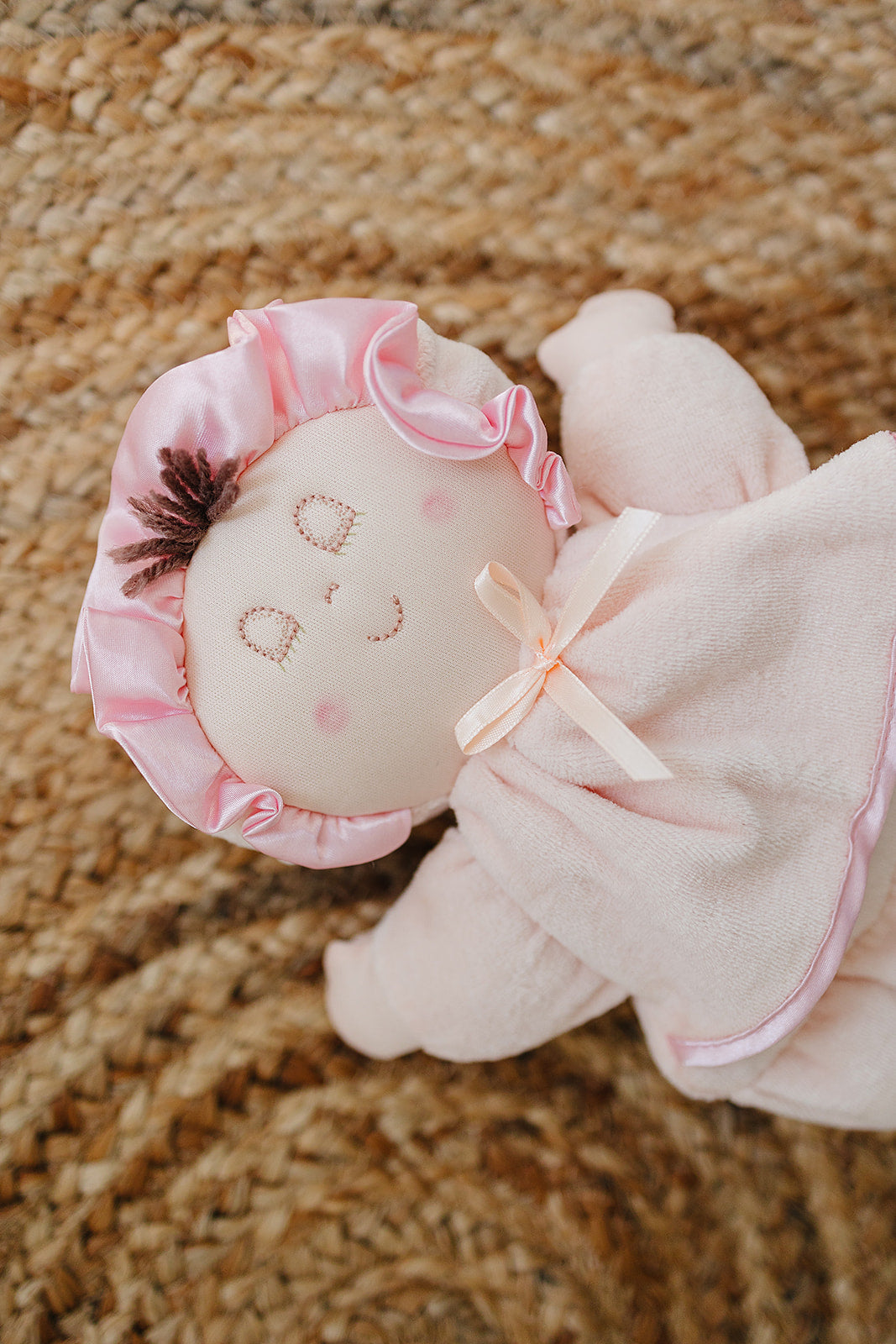 My First Soft Baby Doll - Brown Hair