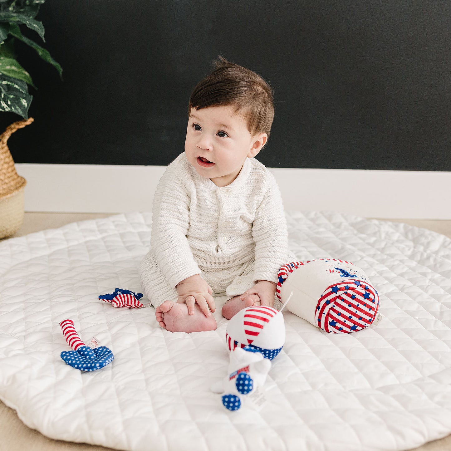 4th of July Soft Sand Bucket Playset