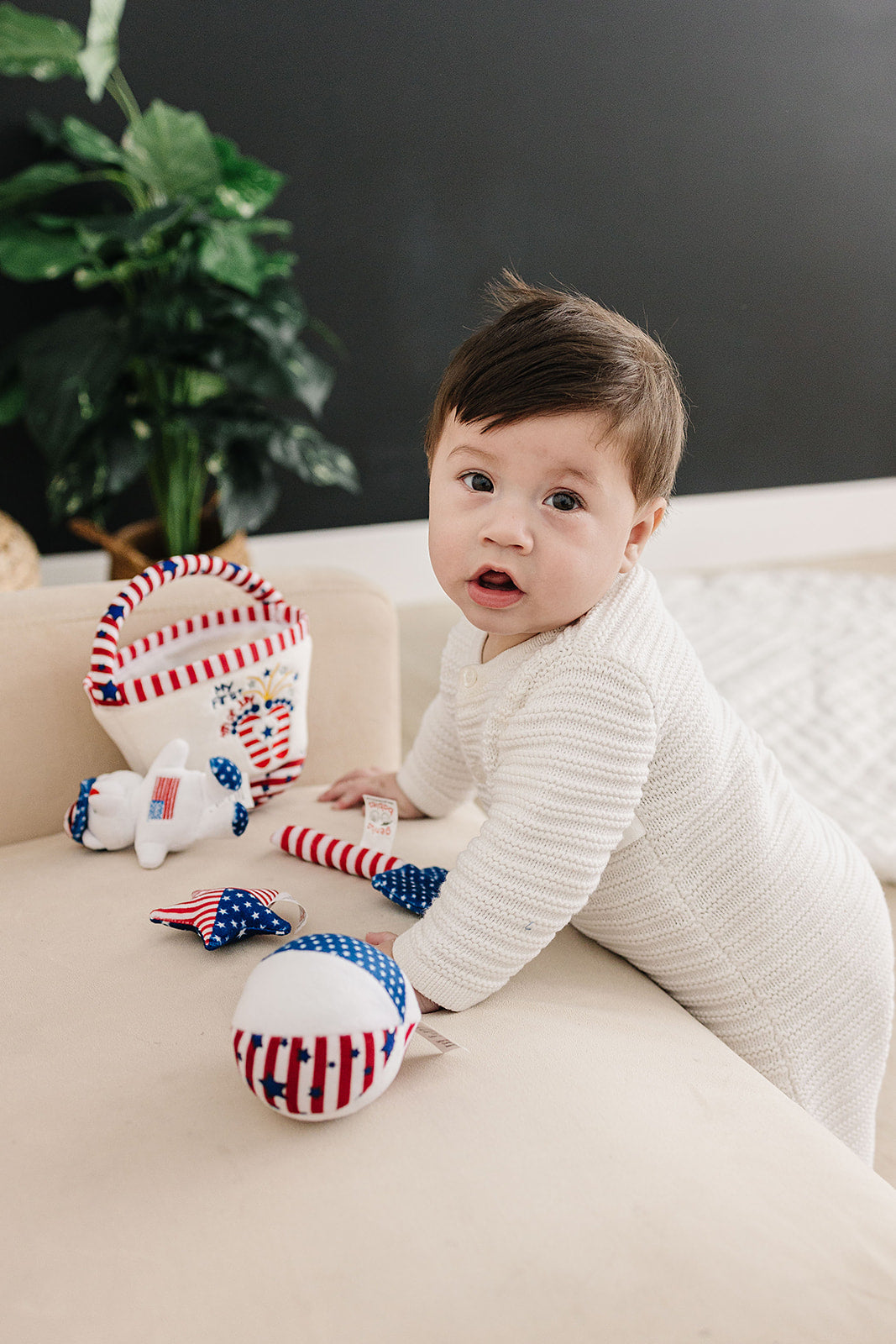 4th of July Soft Sand Bucket Playset