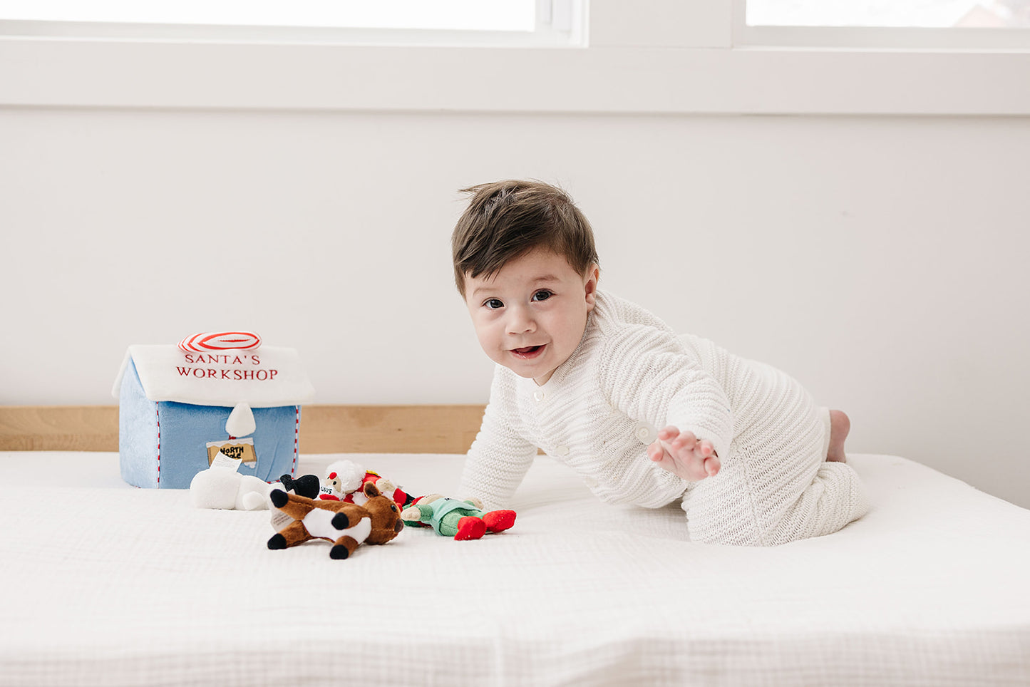 Genius Babies' Santa's Workshop Christmas Toy