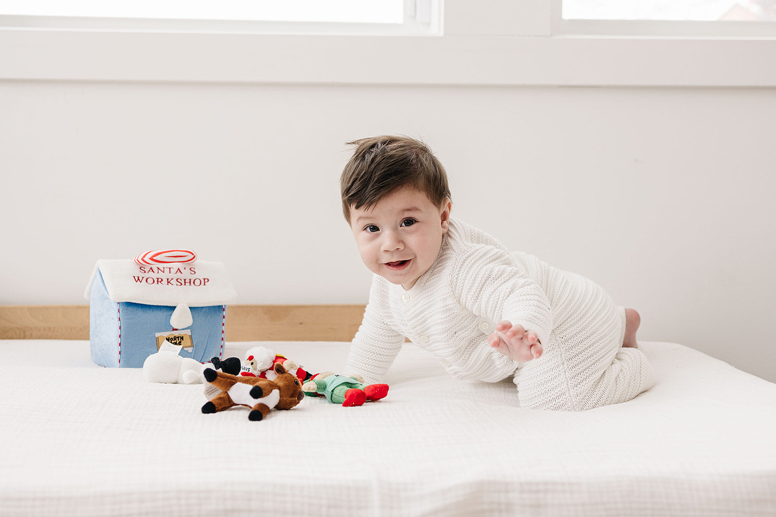 Genius Babies' Santa's Workshop Christmas Toy