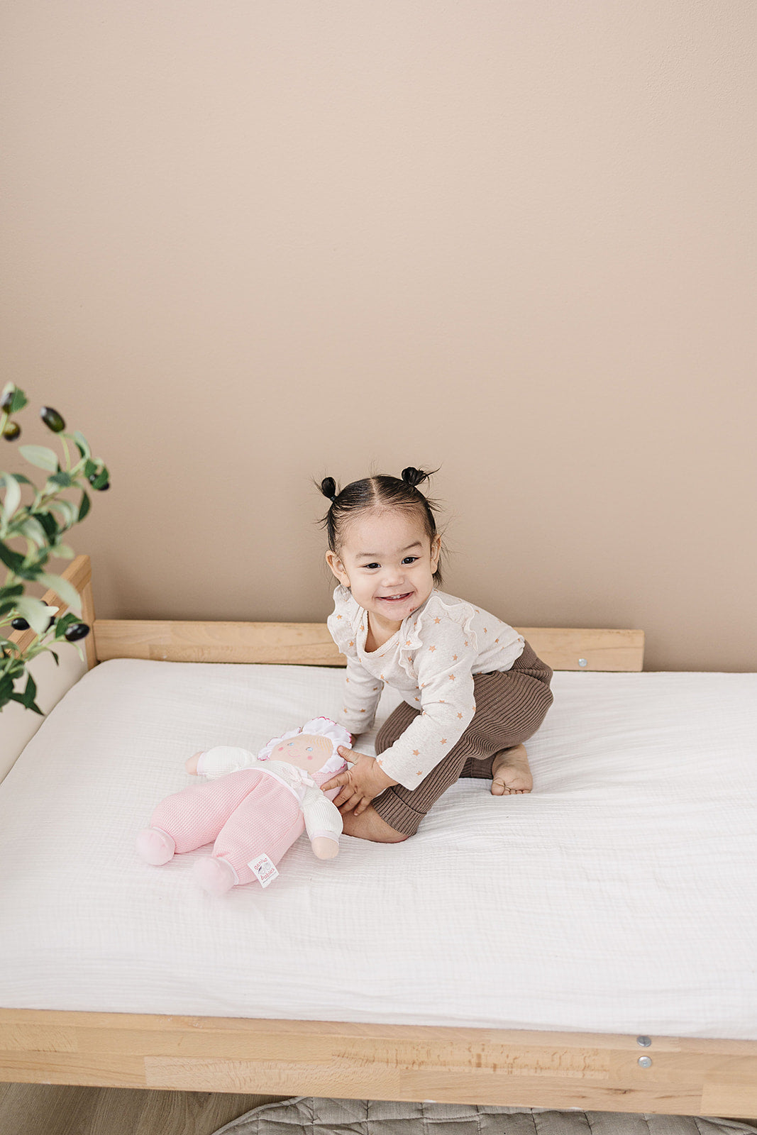 My First Baby Doll - Eden Collection - Pink Thermal