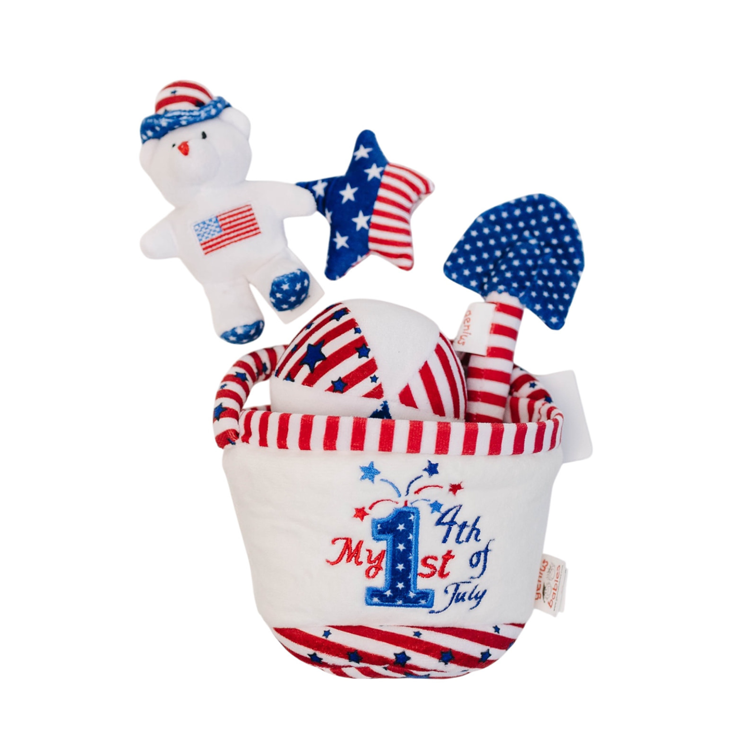 Fourth of July Soft Sand Bucket Playset