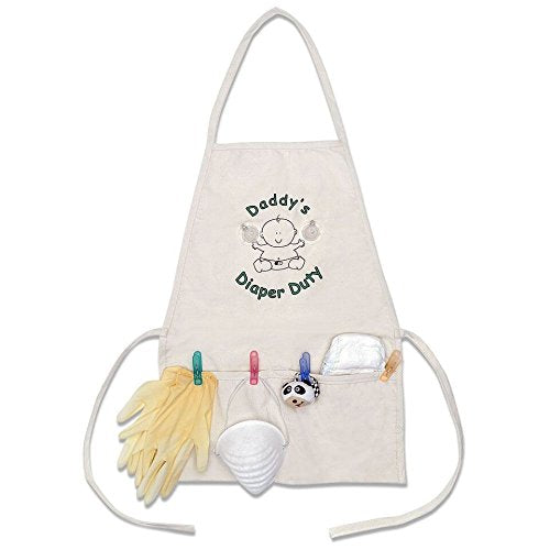 Daddy's Diaper Duty Apron - New Dad Gag Gift