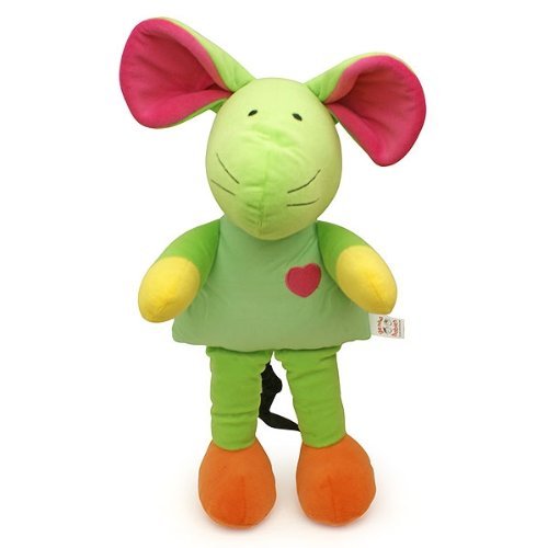 Learn to Dress Doll and Toy Mouse with Removable Clothes and Shoes for Fine Motor Skills