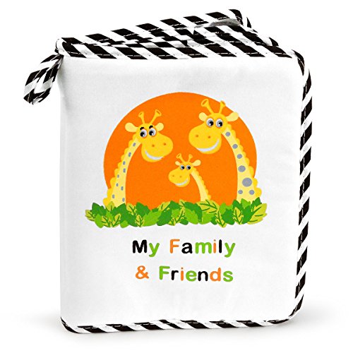 My First Photo Album of Family & Friends - Giraffe Family Theme