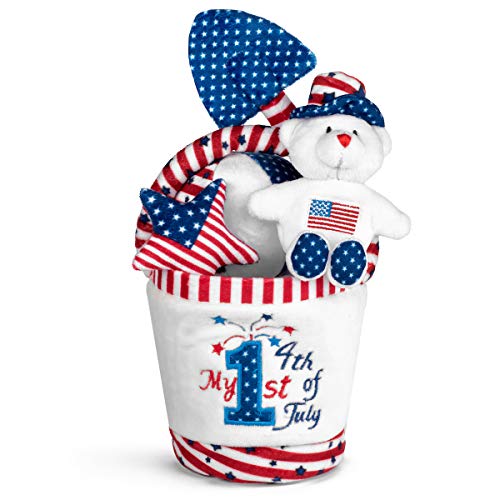 4th of July Soft Sand Bucket Playset